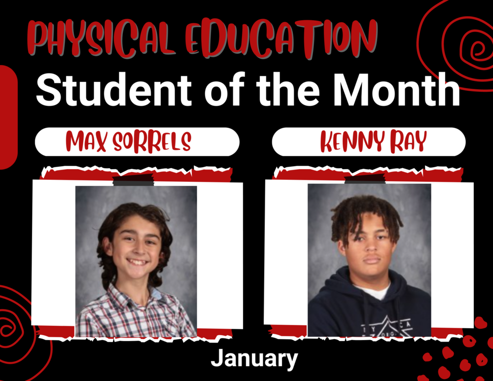 PE Student of the Month