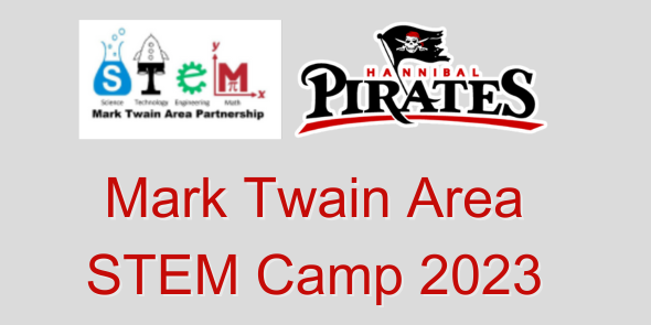 Mark Twain Area STEM Camp 2023 Graphic
